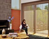 Enjoy the luxury of motorized shades or blinds.