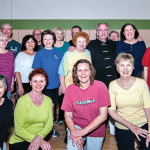 Members of Forrest Rindels’ T’ai Chi class.