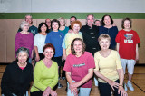 Members of Forrest Rindels’ T’ai Chi class.