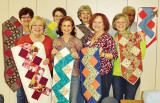 Left to right, front row: Phyllis Studinski, Stephanie Miyaki, Dianne Ace and Connie Javor; back row: Vicki Batten, Jean Garza, Sue Little and Margaret Browning.