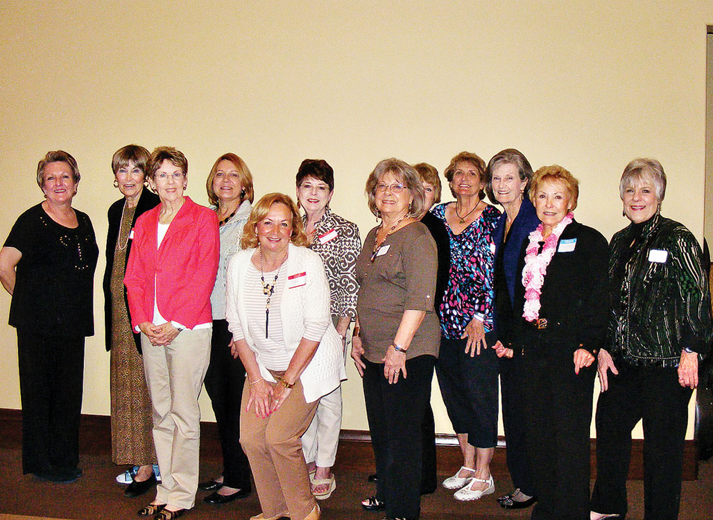 Welcome new Women’s Club members for April 2014.