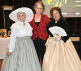 Past President Jan Utzman, guest speaker Bobbi Hardy and program chair Darla Mahan.