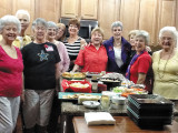 Left to right: Darla Holland, Glenda Brown, Dorothy Hogan, Judy Loomis, Joyce Brein, Katherine Vess, Geraldine Gawle, Sally Hampton, Ann Garbarino, Carol Solow and Fern Hogan.