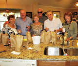 Left to right: Cherie Snowden, Frank Deardorff, Eileen Whittaker, Jim Fox, Charlie Snowden and Charlene Cottingham.