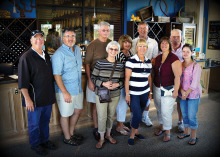 Brad Killingsworth, Jim Lafferty, Luther Robinson, Eric Korn, Duke Halsted, Barb Robinson, Sue Halsted, Teresa Korn, Patti Lafferty and Wanda Killingsworth.