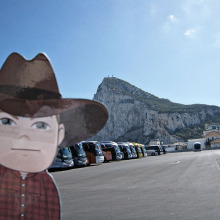 Robbie at Rock of Gibraltar
