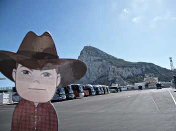 Robbie at Rock of Gibraltar