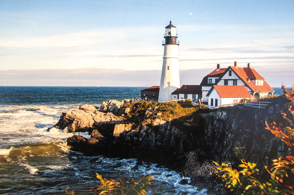 Portland Head Light by Bill Moore was the January first place award winner.