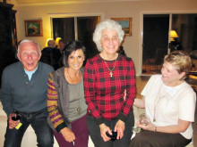 Left to right: Jere Bone, Vickie Bone, Bernadette Fideli and Brenda McKenzie