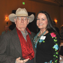 Best Cowboy John Humphries and his wife Lori