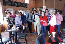 Left to right: Lore Carr, Barbara Runner, Betty Gardner, Nancy Zipes, Mala Bowdouris, Phyllis Ayers, Jannifer Rahn, Carol Solow, Tawana Arnett, Darla Holland and Judy Smith