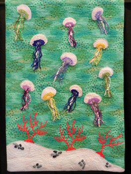 “Jellies,” the quilt submitted by Lucy Rees.
