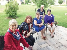 Cathy Jenkins, Sondra Hall, Denise Switzer, Pat Bender and Linda Venable