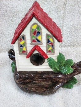 The bird house by Angela Walters