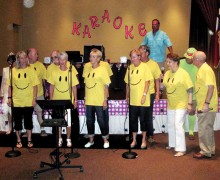 Happy Together: Conni and Greg Bjella, Paul Varga, Debra Davis, Kathy and Rick Marsh, Melodye and Bobby Rogers and Millie and Mike Aramanda