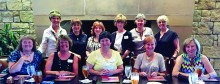 Front row: Jamey Siefert, Kathy Todd, Linda Venable, Melodye Rogers and Gayle Vokes; back row: Barbara Geiser, Janet Elizondo, Sondra Hall, Pat Vannest, Mary Sullivan and Cathy Jenkins.