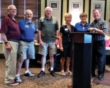 Taking his place alongside past honorees: Ben Dickerson, Art Masciere, Chuck Runner, Linda Kurita, Carol Rauhauser and Mike Conley