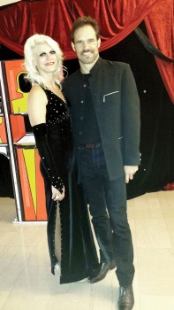 Garry Carson and assistant Janine of the “Magical Mystery and Illusion Show”