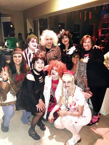 First row: Kathy Heberlein, Marilyn Melo, Mary Bryant and Terry Gilberti; second row: Geraldine Gawle, Vivian Wright, Nancy Toppan, Vickie Bone and Cyndie Durand