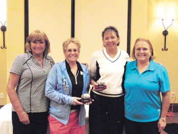 Left to right: Jane Thompson, Linda Zisman, Maureen Varnes and Virginia Wheeless