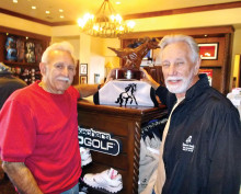 MGA9 2014 Champion Wayne Casalino, right, and 2015 Champion Jack Zastrow