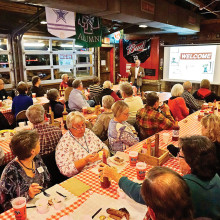 Tim Battle hosts the Photography Awards Banquet at Rudy’s.