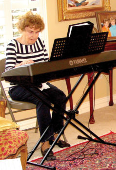 Pianist Marguerite Richardson; Photo by Dennis Brooks