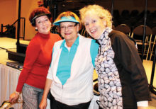 Left to right: Tina Hoffenberg, Janie Farnsworth and Debra Harwell