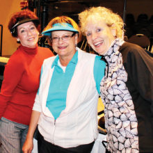 Left to right: Tina Hoffenberg, Janie Farnsworth and Debra Harwell