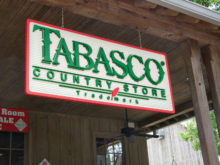 Avery Island, Louisiana is home to Tabasco Sauce.