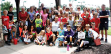 Robson Ranch residents and their third grade pen-pals from Hilltop Elementary School in Argyle