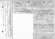 Edith’s Death Certificate