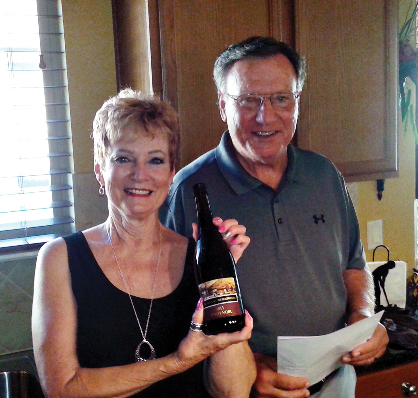 Sharon and Rich Heidebrecht host a wunderbar evening of German wines, food and music.
