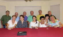 Ladies: Melodye Rogers, Millie Aramanda, Kathy Heberlein, Vickie Bone, Nancy Toppan and Kathy Zumann; Gentlemen: Pete Toppan, Mike Aramanda, Jere Bone, Tom Zumann, Bob Rogers and Ed Heberlein