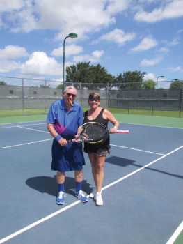 Champions Jim Gregg and Lynne Hyatt