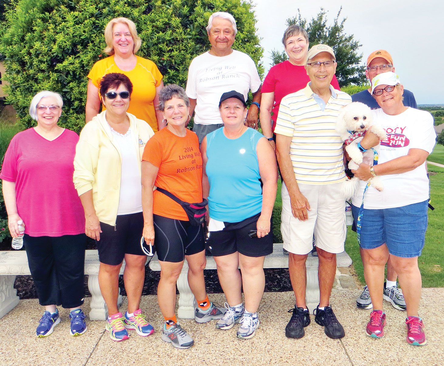 Living Well walkers reap healthful benefits to body and mind