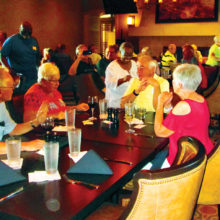 Unit 17 residents at the Wildhorse Grill