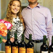 Left to right: Danielle George, Wine Supervisor Total Wine in Denton, and Justin Darnell, Assistant