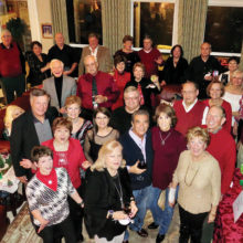 Attendees of the Gilberti’s gathering