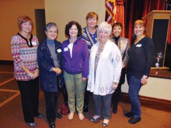 New members at the January luncheon