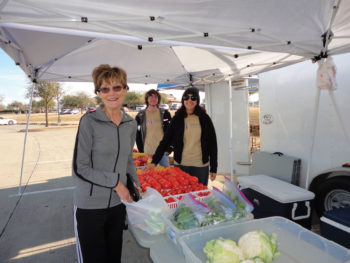 Bobbi Hardt is ready for the weekend with fresh produce.