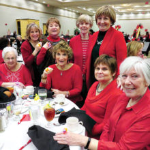 Rockin’ Red Ranchers supporting the American Heart Association’s Go Red for Women movement.