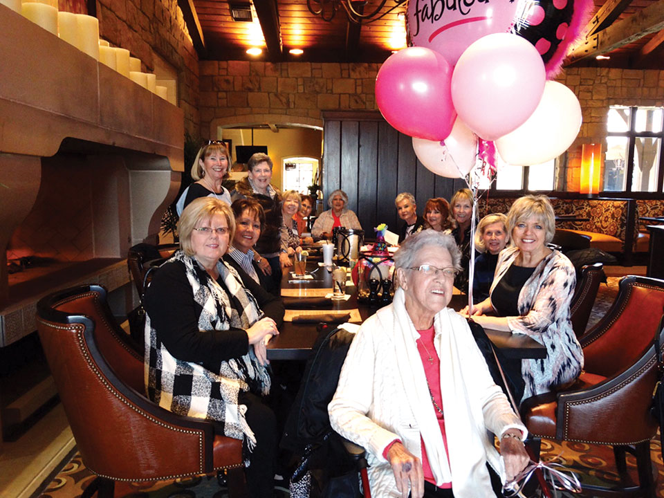 Southerland Drive neighbors celebrate Eileen Forkin’s 85th birthday