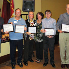 Recognition for past Committee Chairs