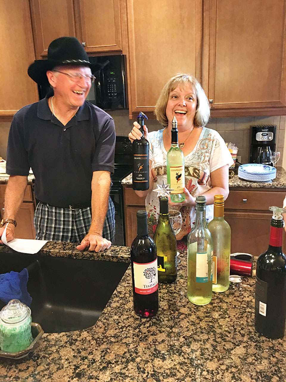 Wine Knots taste Texas wine Robson Ranch Pioneer Press