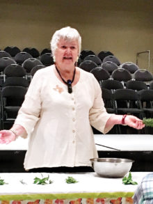 Denton County Master Gardener Zoe Broxson; Photo by Janie Cindric