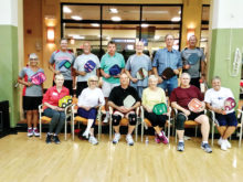 Graduates, bottom row: Patti Simonson, Karla Bennetson, John Bennetson, Alice Edlund, Tom DiVito and Joy Pashby; top row: Jackie Kuykendall, Larry Nortunen, Ken Quarfoot, John Weaver, John Edland, Ron Schwertner and Mike McKinney; not pictured: Patty Schwertner