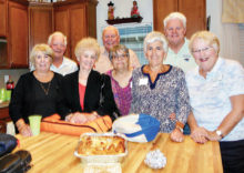 The Catholic Club at the May potluck