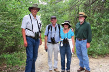 The birding interest group visited Forest Lake Park.