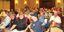 We filled the room at the May Gun Club meeting.